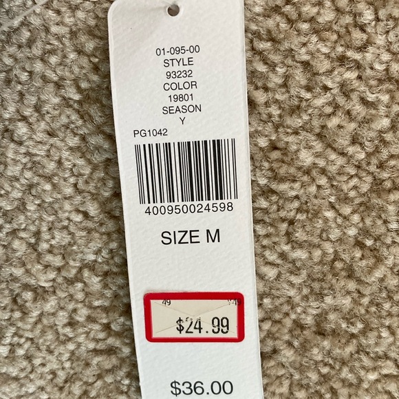 i.e. Relaxed Women's Black Sweatpants Joggers with Gray Stripes Size M - Picture 6 of 7